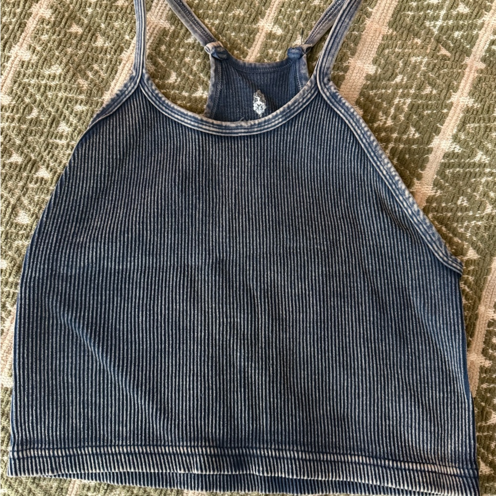 FP Movement by Free People Blue Tank Top